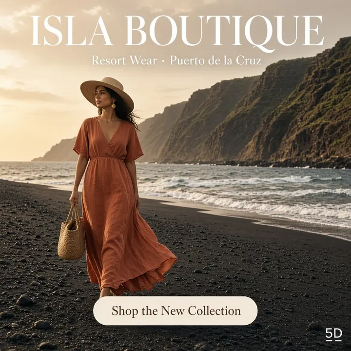 Isla Boutique fashion advert