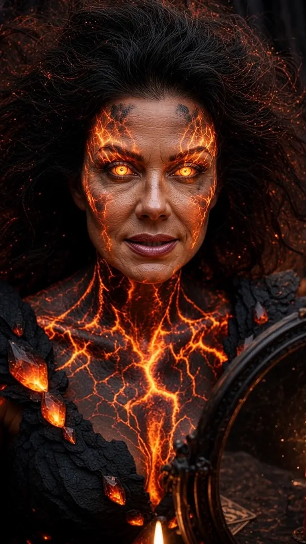 Lava witch