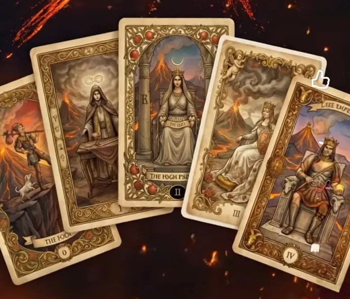 Tarot deck product shot