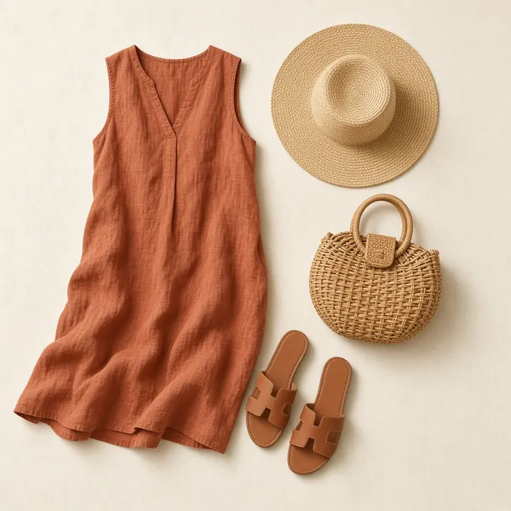 Summer flat-lay